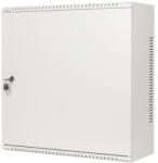 Lanberg 19" fali rack szekrény 6U+3U/540X200, alacsony profilú, összeszerelt, szürke (WAF1-5203-06-00S) - 3bnetwork