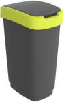 Dunya Plastic Szemetes billenő fedeles többféle méretben Szín: Sárga 25l