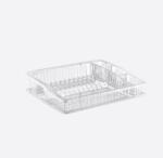 Dünya Plastik Edényszárító + tálca 46, 2×36, 7×10, 8 cm