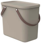 Dünya Plastik Szemetes tároló 25L 40x23, 5x34cm Szín: Cappuccino