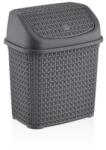 Rio Szemetes billenős 10L kötött mintás - több színben Szín: Fekete