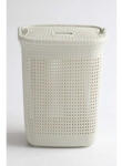 Rio Szennyestartó kötött mintás 52L - 43, 9×35, 7×52, 9 cm Szín: Fehér