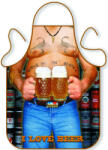 Classa Studio I love beer kötény (123LB)