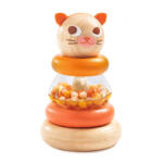 DJECO 6361 Toronyépítő - Macska - Stackitou (6361)
