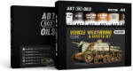 AK Interactive - VEHICLE WEATHERING AND EFFECTS SET - olajfesték szett 6X20 ml - AKABT302
