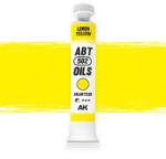 AK Interactive - LEMON YELLOW - Citromsárga színű olajfesték 20 ml - AKABT530