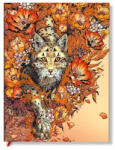 Paperblanks FLEXIS notesz MIDI FB1362-5 sima Lynx Rising, Erica Williams Art