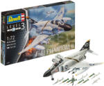 Revell F-4J Phantom US Navy 1: 72 repülő makett 03941R