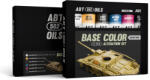 AK Interactive - BASE COLOR ALTERATION SET - olajfesték szett 6X20 ml - AKABT308