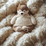 HakoHug Hus-Kyun ハスキュン 80 cm plüss husky kutya ülő