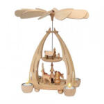  Sigro Karácsonyi piramis forgó fából Szarvasok