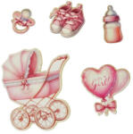 Corolla Exp-Imp. Kft Nyomtatott dekorkarton - Baba csomag - lány 5db/csomag