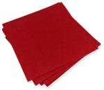  Filc lapok piros 25x25cm 10db/csomag
