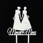  7683 9 Esküvői tortadísz fehér - csinaldmagadshop