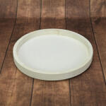 Corolla Exp-Imp. Kft Fa tálca fehér 26cm