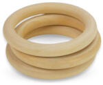 Corolla Exp-Imp. Kft Natúr fa karika 7, 5cm 3db/csomag