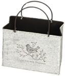 Corolla Madárkás bádog táska 18x9x14, 4cm