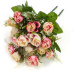 Corolla Exp-Imp. Kft Rózsacsokor rózsaszín 10fejes