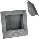 Corolla Exp-Imp. Kft Bedíszíthető vintage fa keret - szürke