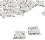  Fehér vonat 5cm 20db/cs - csinaldmagadshop