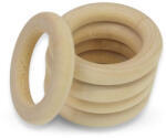 Corolla Exp-Imp. Kft Natúr fa karika 4, 5cm 5db/csomag