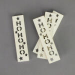 Corolla Exp-Imp. Kft HOHOHO feliratos biléta 4db/csomag - fehér csillámos