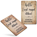 Corolla Exp-Imp. Kft Nyomtatott dekorkarton - Hello, érezd magad otthon. . hűtőmágnes