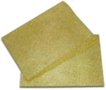  Csillámos dekorgumi 2mm 10db/csomag - Arany