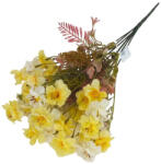  7 ágú virágos csokor fehér-sárga - csinaldmagadshop