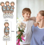 Corolla Exp-Imp. Kft Nyomtatott dekorkarton - A világ legjobb anyukájának kisfiú 3db/csomag