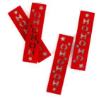 Corolla Exp-Imp. Kft HOHOHO feliratos biléta 4db/csomag - piros