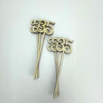  Beszúrható számok 35-ös natúr 6db/cs - csinaldmagadshop