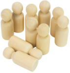 Corolla Exp-Imp. Kft Natúr fabábu fiú 1, 9x5, 3cm 10db/csomag