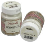 Corolla Exp-Imp. Kft Decorolla Gyöngyház dekorfesték 60ml fehér