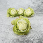  Rózsa fej - világoszöld 4db/cs - csinaldmagadshop