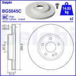 DELPHI féktárcsa DELPHI BG5045C (BG5045C)