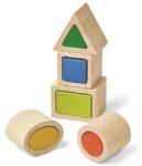 Plan Toys - Дървена игра за сортиране - Геометрични форми (5391)