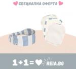 Dock&bay СПЕЦИАЛНА ОФЕРТА: Dock & Bay - Козметична лента за коса + Dock & Bay: Кърпи за лице (3 броя) 12x10см (5060668838297+5060668838334)