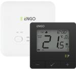 ENGO Termostat de ambient ENGO E7 - RF, negru, programabil, fara fir