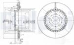 DELPHI féktárcsa DELPHI BG3782C (BG3782C)