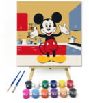  Főzzünk! - gyerek számfestő készlet - 20×20 cm (Keretre feszítve)