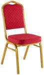 pakoworld Scaun Hilton pentru conferinta si evenimente, Rosu - Albastru, 45x51x96 cm (270-000035)