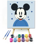  Az egér - gyerek számfestő készlet - 20×20 cm (Keretre feszítve)