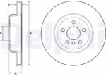 DELPHI féktárcsa DELPHI BG9154C (BG9154C)