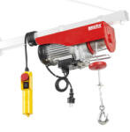 Hecht Troliu electric cu franghie HECHT 8480, sarcina fara scripete / cu scripete 400 / 800 kg, 1300 W (HECHT8480)