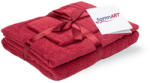 Somnart Set prosoape bumbac Somnart, 600gsm, de fata 50x90 cm + de corp 70x140 + de maini 30x50 cm - bordeaux (SET.PROSOP.3P.ROSU) Prosop