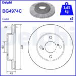 DELPHI féktárcsa DELPHI BG4974C (BG4974C)