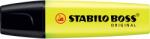 STABILO Szövegkiemelő 2-5mm, vágott hegyű, STABILO Boss original 70/24 sárga