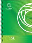 BLUERING Spirálfüzet A5, 70lap Bluering® sima