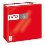 FATO Szalvéta 2 rétegű 1/4 hajtású 38 x 38 cm 40 lap/csomag Star Fato_82990400 piros